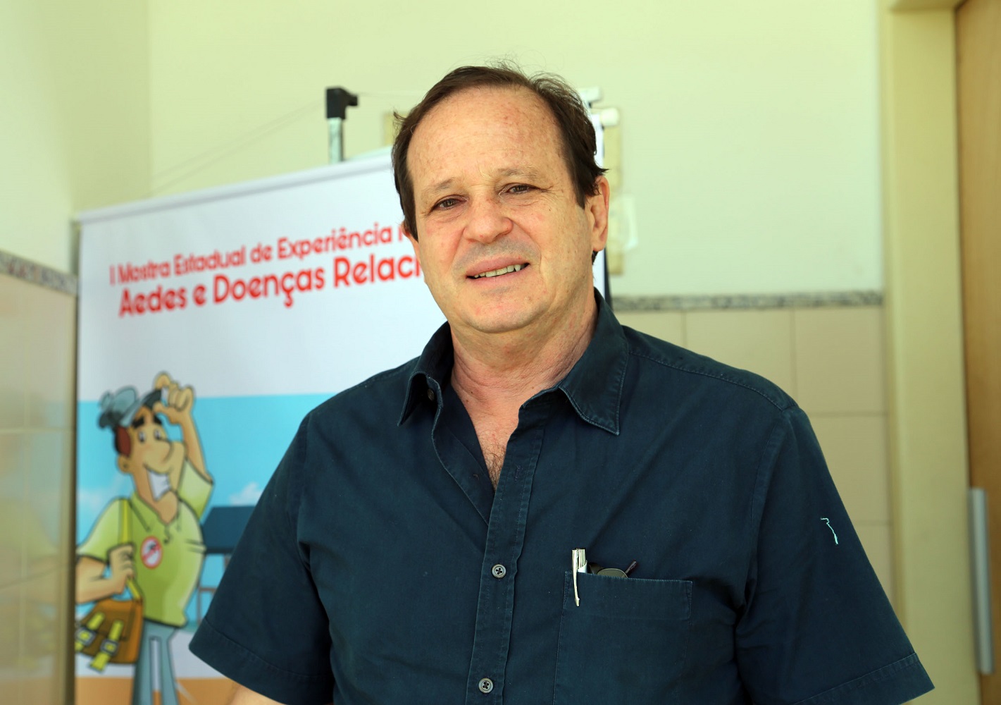 O professor Ricardo Gurgel está sob a coordenação dos estudos da vacina contra a Dengue em Sergipe